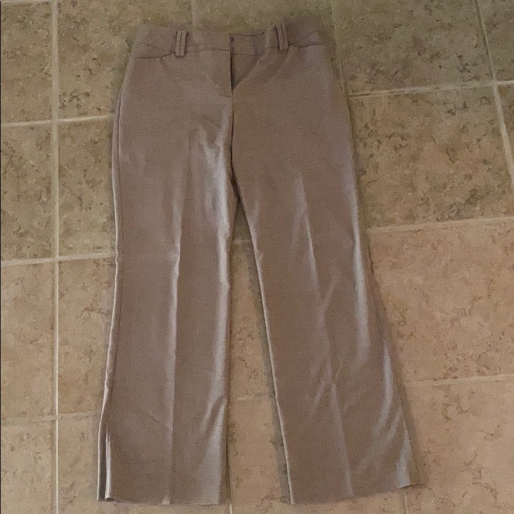 Ann Taylor Tan work pants
